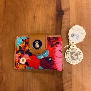 NWT Spartina 449 Little Bermuda Yacht Club Mini Wallet